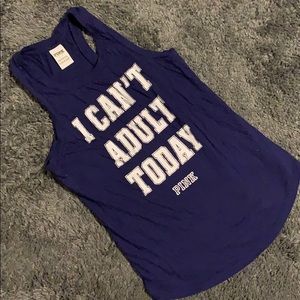 Victoria Secret navy tank